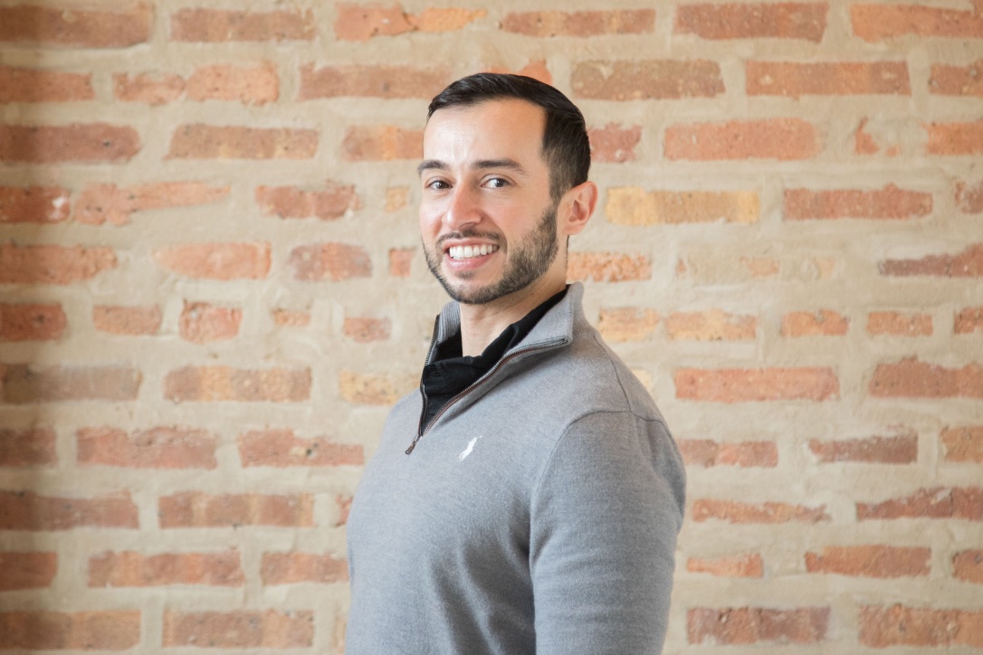 Jesse Armenta, café owner and digital consultant, at his Chicago café